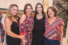 Luize Santos, Luciana Fialho, Mariana e Ana Fiúza