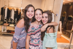 Marina Fiúza, Maria Clara Borges e Lara Daud