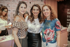 Camile Cidrão, Márcia Travessoni e Ticiana Queiroz