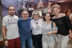 Diego, Zivaldo Dantas, Socorro França, Lena Dantas e Josiane França