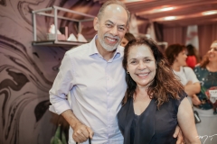 Inácio Arruda e Dora Andrade