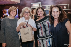 Monica Goiana, Socorro França, Ana Studart e Dora Andrade