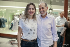 Onélia Santana e Inácio Arruda