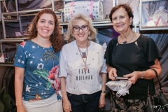 Ticiana Queiroz, Socorro França e Hermengarda Santana