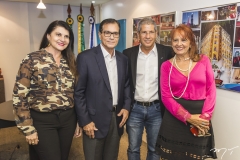 Cândida Portela, Beto Studart, Severino Ramalho Neto e Fátima Duarte