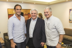 Deda Studart, Deusmar Queirós e Pio Rodrigues