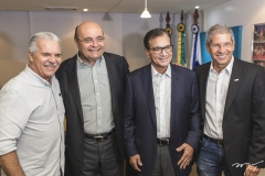 Pio Rodrigues, Fernando Cirino, Beto Studart e Severino Ramalho Neto
