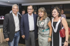 Severino Ramalho Neto, Beto Studart, Selma Cabral e Ana Studart