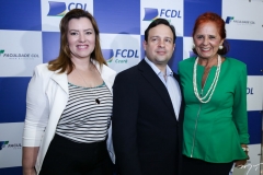 Aline e Igor Barroso e Fatima Duarte