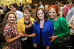 Marlene e Selma Cabral, Nicole Barbosa e Fatima Duarte