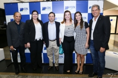 Nazareno Albuquerque, Marilia Marinho, Igor e Aline Barroso, Jamila Araujo e Severino Neto