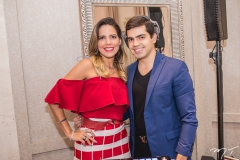 Ana Carolina Fontenele e Pedro Garcia