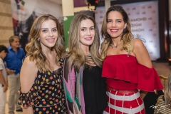 Izabel Brasil, Tatiana Rocha e Ana Carolina Fontenele