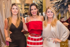 Melina Dias, Ana Carolina Fontenele e Tatiana Luna