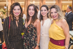 Márcia Travessoni, Raquel Machado, Ticiana Barreira e Lilian Porto