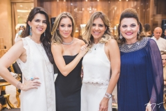Priscila Fontenele, Helena Lunardelli, Ana Carolina Fontenele e Luiziana Esteves