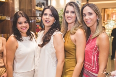 Priscila Leal, Priscila Fontenele, Rebeca Leal e Lívia Vieira