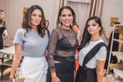 Aline Pinho, Ana Carolina Fontenele e Isabele Temoteo