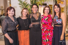Chris Leite, Fernanda Matoso, Ana Carolina Fontenele, Mônica Pontes e Lorena Pouchain