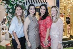 Luana Recamonde, Priscila e Flávia Fontenele e Isabel Brasil