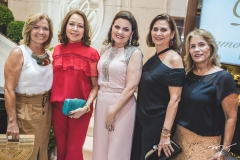 Ana Pinto, Ana Alcantara, Luiziana Esteves, Marilena Campos e Claudia Cavalcante
