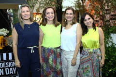 Érica Sampaio, Rosina Frota , Virna Ponte e Patrícia Bastos