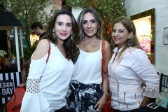 Roberta Nogueira, Renata Ciriaco e Beth Pinto