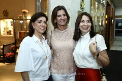 Sandra Torres, Afonsina Militão e Beatriz Brandão