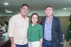 Luiz Gastão Bittencourt, Regina Leitão e Maurício Filizola