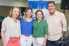 Márcia Dias, Carol Bezerra, Regina Leitão e Luiz Gastão Bittencourt