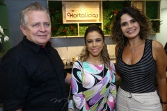 Paulo Fernandes, Mirella Rocha e Fernanda Freitas