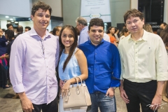 André Siqueira, Luana Vieira, Marcelo Tavares e Edgar Gadelha