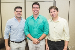 Felipe Rocha, Rafael Bezerra e Edgar Gadelha