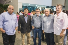 Pedro Alfredo, Benigno Júnior, Marcos Albuquerque, Ricardo Sabadia e Júnior Osterno