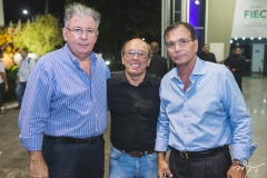 Ricardo Cavalcante, André Montenegro e Beto Studart