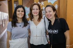 Beatriz Miranda, Jussara Regas e Adriana Teixeira
