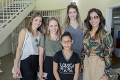 Giovana e Nathalia Gripp, Julia Silva, Rebeca e Synara Leal