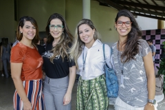 Julia de Fatima, Adamir Macedo, Maira Guerreiro e Luana Benicio