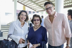 Marcia Travessoni, Edyr Rolim e Marcos Lessa