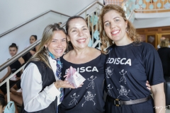 Vanessa Queirós, Dora Andrade e Ticaiana Rolim