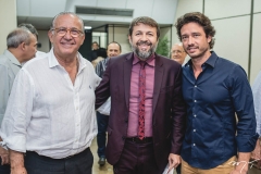 Candido Quinderé, Élcio Batista e Marcelo Quinderé