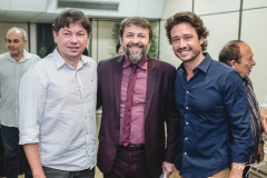 Edgar Gadelha, Élcio Batista e Marcelo Quinderé
