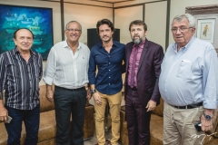 Marcos Montenegro, Candido e Marcelo Quinderé, Élcio Batista e Roberto Macedo