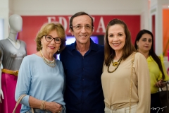 Marcia Dias, Fernando Bezerra e Cristina Bezerra