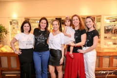 Mariana Nogueira, Viviane Rocha, Isabela Rolim Barros Leal, Júlia e Ticiana Rolim Queiroz e Tereza Ribeiro