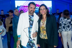 Beto Silva e Narcisa Tamborindeguy