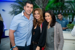 João Ricardo Coelho, Cris Senna e Paula Severiano Ribeiro