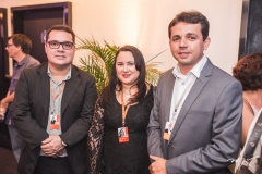 Bruno Lyra, Sandra Sousa e Eudócio Queiroz