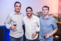 Guilherme Nielsen, Felipe Alencar e Alex Todore