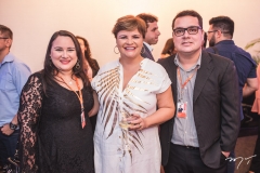 Sandra Souza, Lorena Lemos e Bruno Lyra